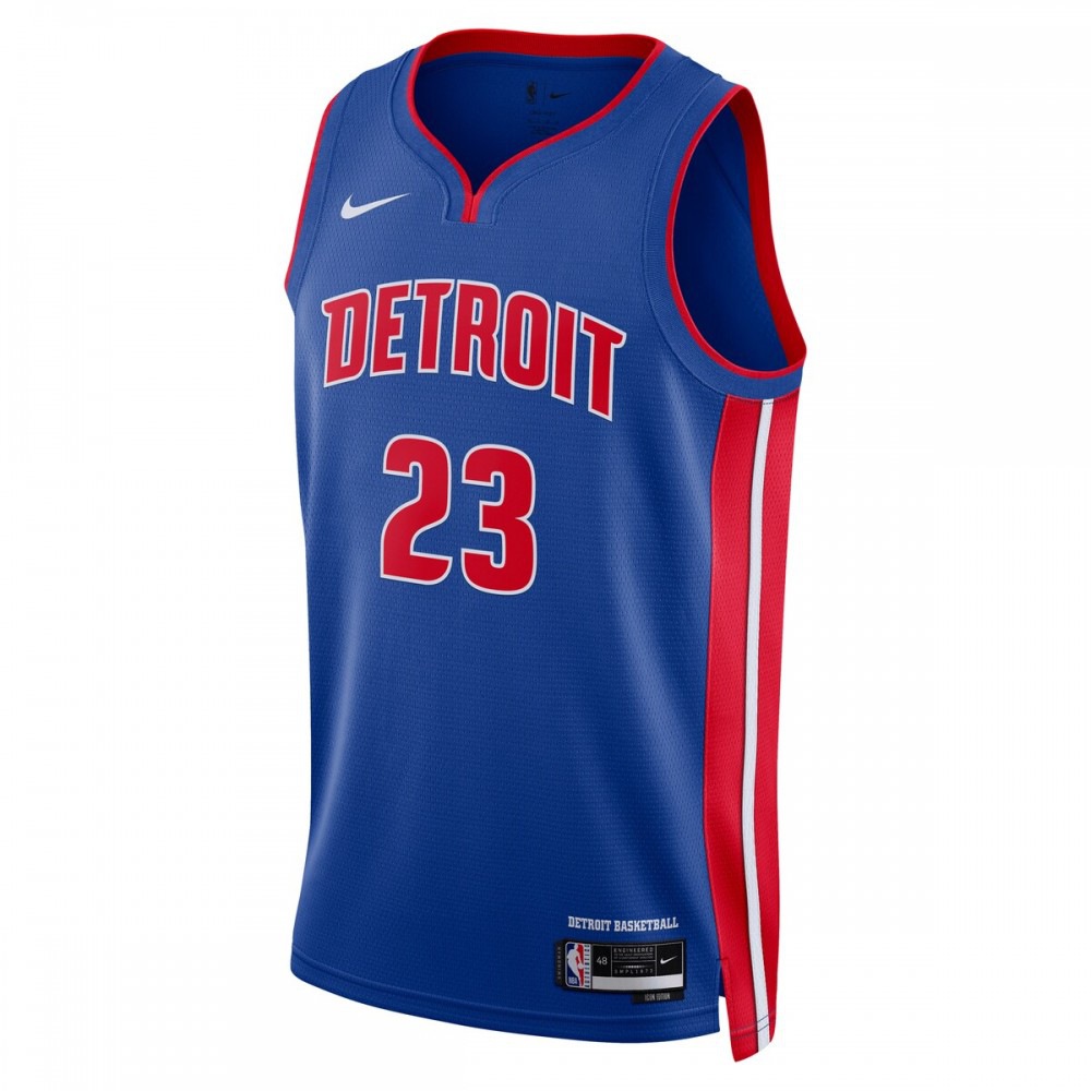 Jaden Ivey Detroit Pistons Unisex 2022 NBA Draft First Round Pick Swingman Jersey - Icon Edition - Blue-Pro Kit Vault | Brand New 26/27 Sports Jerseys